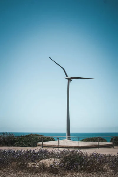 Aerogeneradores Playa — Foto de Stock