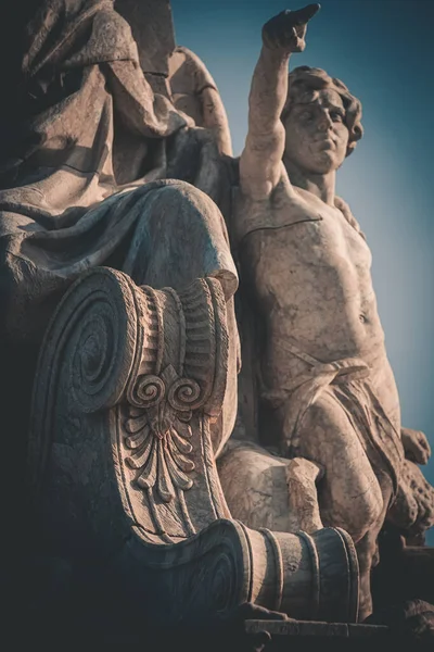Статуя Чоловіка Місті — стокове фото