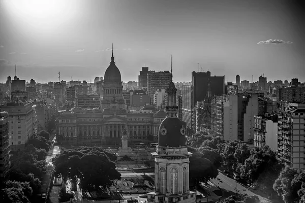 Vista Aérea Ciudad Buenos Aires Argentina —  Fotos de Stock