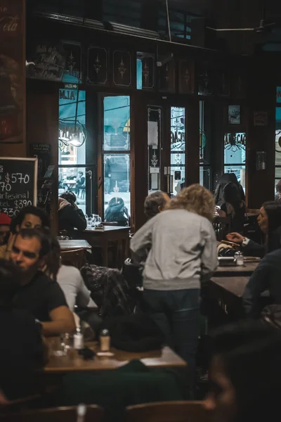 Buenos Aires Arjantin Deki Kafenin Içinde — Stok fotoğraf