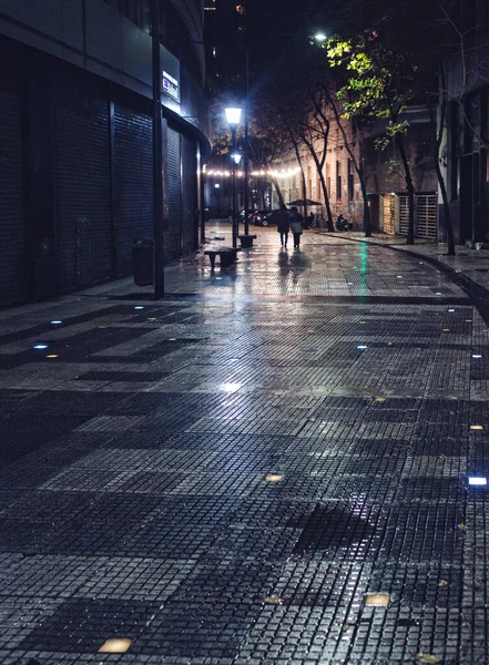 Buenos Aires Argentina Agosto 2019 Scatti Notturni Nel Centro Buenos — Foto Stock