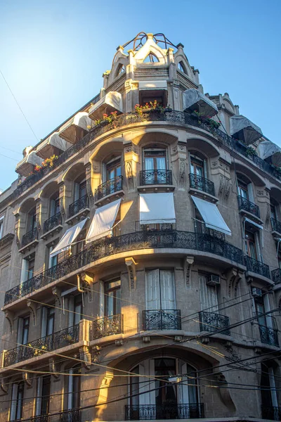 Stará Budova Městě Barcelona — Stock fotografie