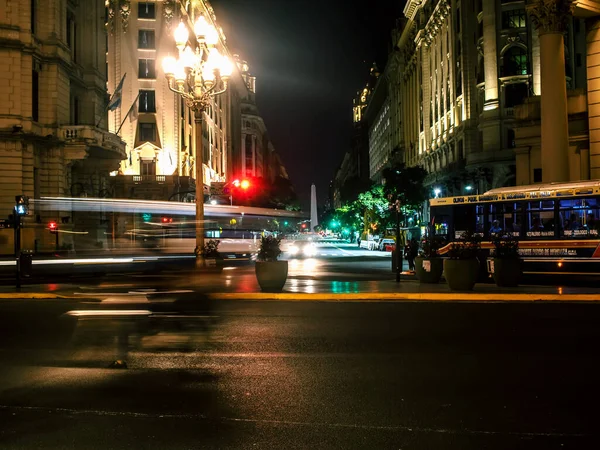 Street Cityscape Buenos Aires Argentina — Foto de Stock