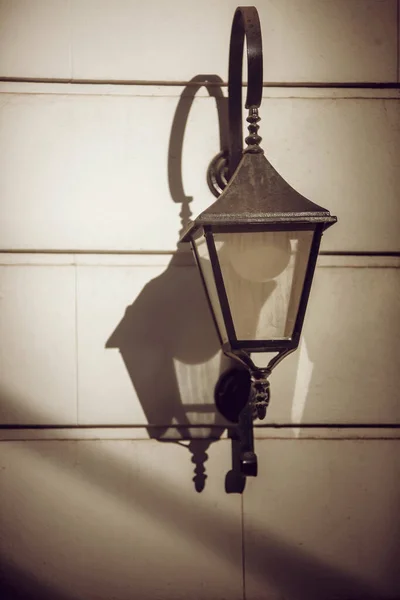 Lanterna Vintage Rua — Fotografia de Stock