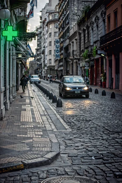 Улица Буэнос Айреса Аргентина — стоковое фото
