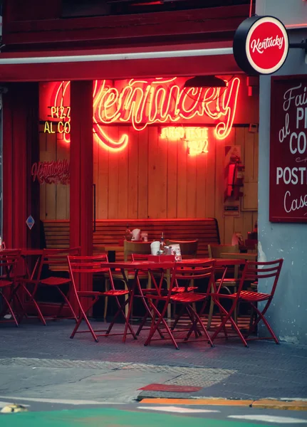 Buenos Aires Teki Restoran Cephesi — Stok fotoğraf