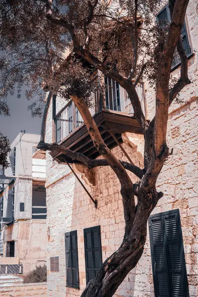 Antigua Casa Ciudad Barcelona — Foto de Stock