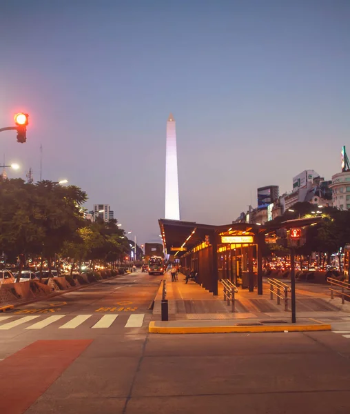 Cidade Rua Buenos Aires Argentina — Fotografia de Stock