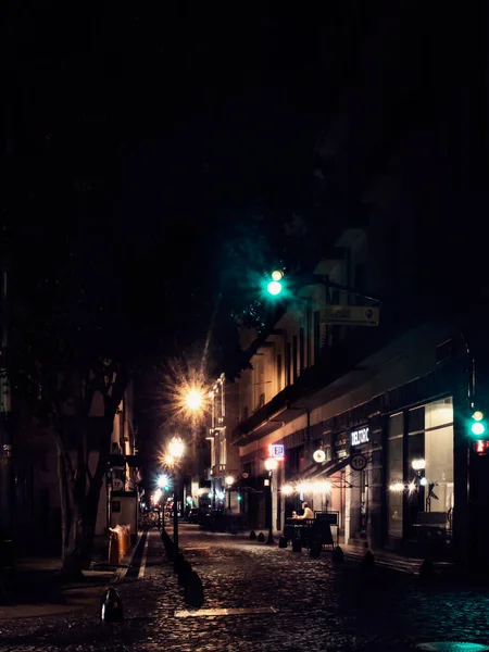 Vista Nocturna Ciudad Stockholm Suecia —  Fotos de Stock