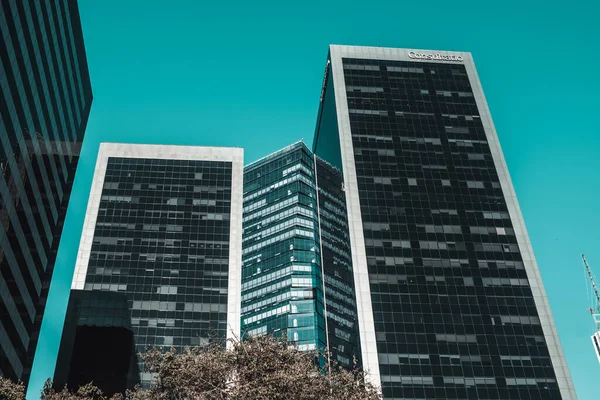Grattacieli Moderni Città — Foto Stock