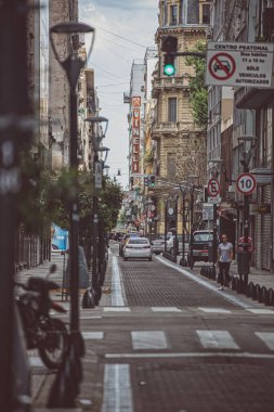 Buenos Aires 'te sessiz bir cadde