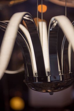 Dekoratif lambanın yakın görüntüsü