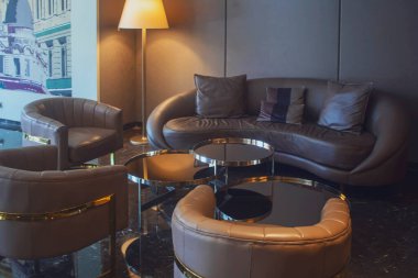 Buenos Aires, Arjantin 'deki otelin iç detayları.