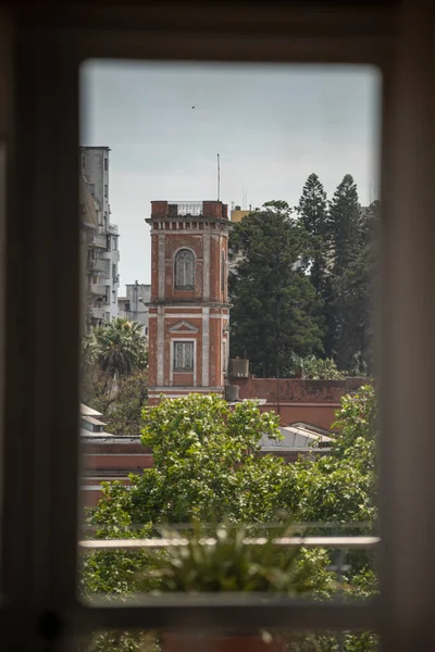 Exterior Detail Building Buenos Aires Argentina — ストック写真