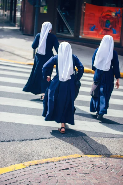 Grupp Nunnor Staden Buenos Aires Argentina — Stockfoto