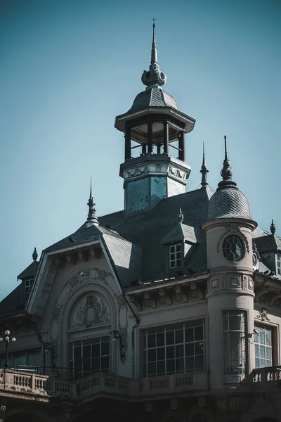 Detalle Fachada Del Antiguo Edificio Histórico —  Fotos de Stock