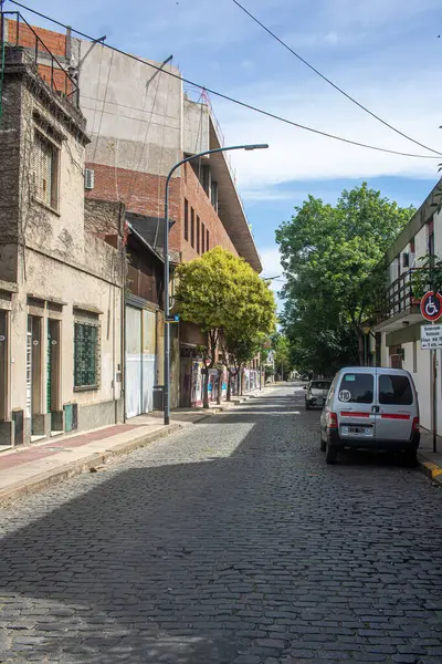 Uma Rua Tranquila Buenos Aires — Fotografia de Stock