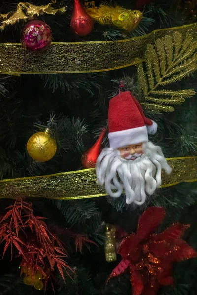 Buenos Aires Argentina December 1St 2019 Santa Claus Figure Closeup — Stock Photo, Image