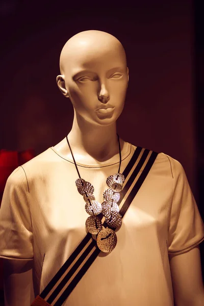 Mannequin Dans Une Vitrine Photo Mode — Photo