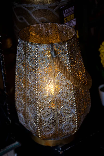 Dekorative Lampe Auf Dem Markt — Stockfoto