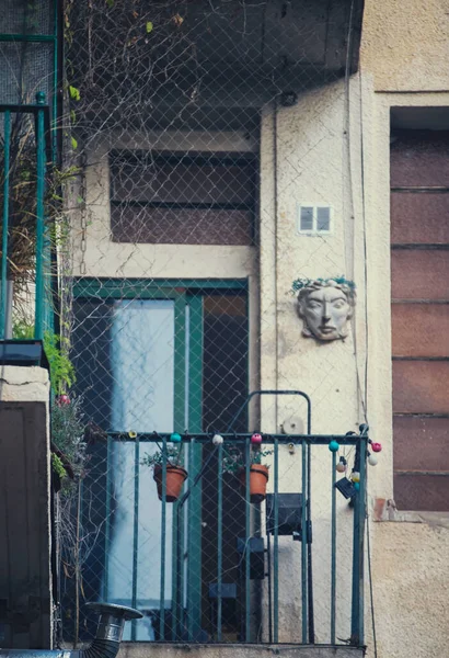 Detalle Fachada Del Antiguo Edificio Histórico —  Fotos de Stock