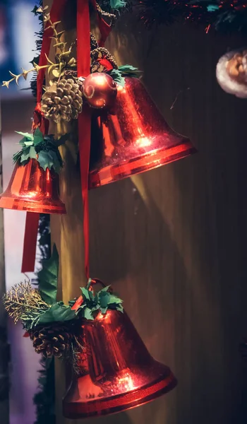 Closeup Shot Christmas Decorations — Stock Photo, Image