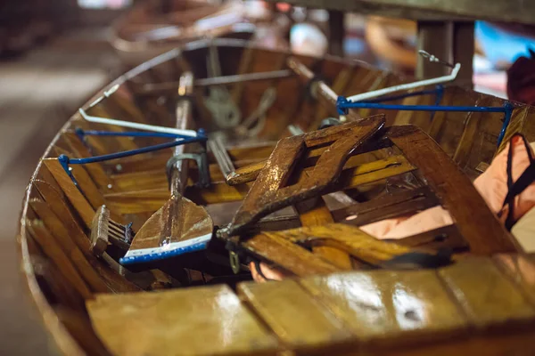 Old Wooden Boat Close View — Stockfoto