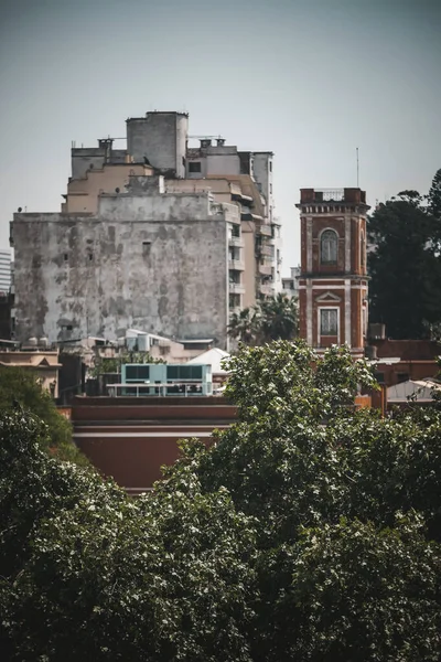 Détail Extérieur Bâtiment Buenos Aires Argentine — Photo