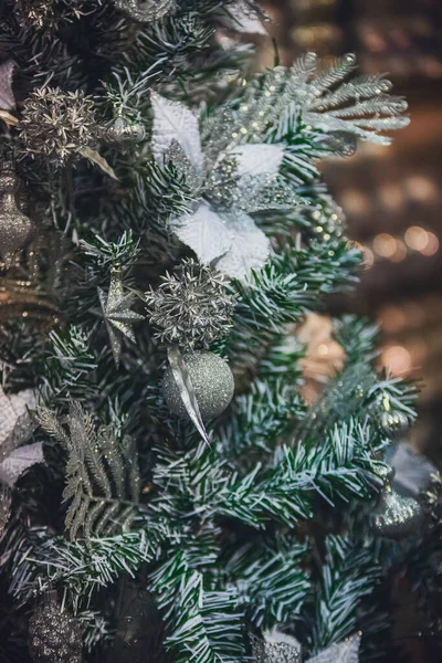 Closeup Shot Christmas Decorations — Stock Photo, Image