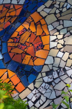 renkli mozaik soyut arka plan