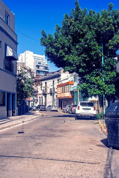 Vista Calle Arquitectura Ciudad —  Fotos de Stock