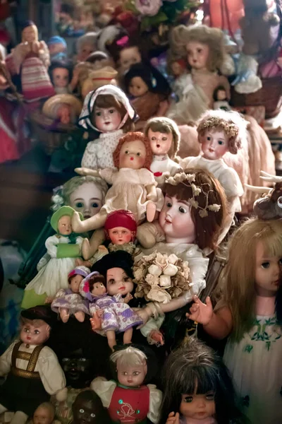 Children Dolls Close View — Stock Photo, Image