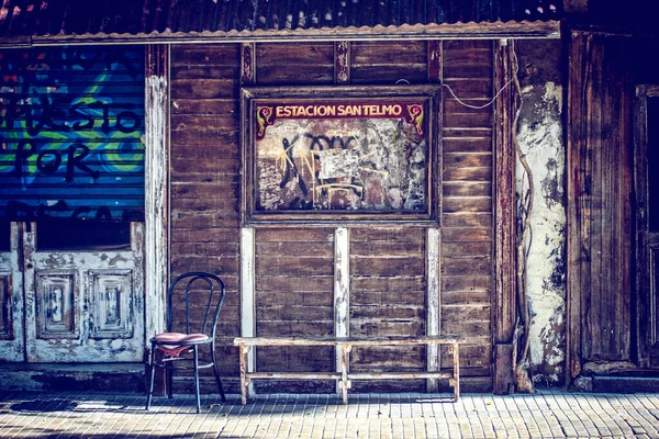 Buenos Aires Arjantin Deki Eski Ahşap — Stok fotoğraf