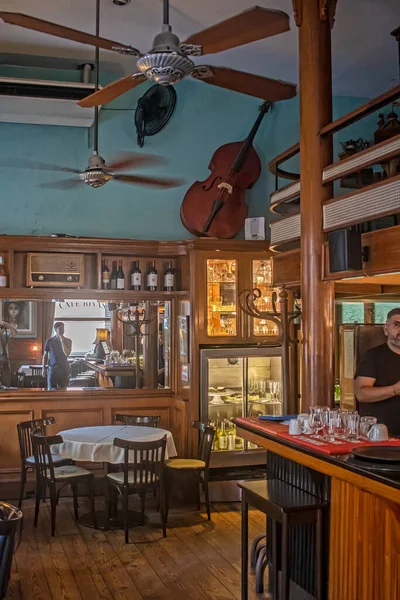Detalhe Interior Café Vintage — Fotografia de Stock