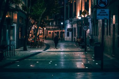 Buenos Aires 'te sessiz bir cadde