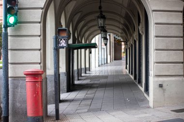 Buenos Aires 'te sessiz bir cadde