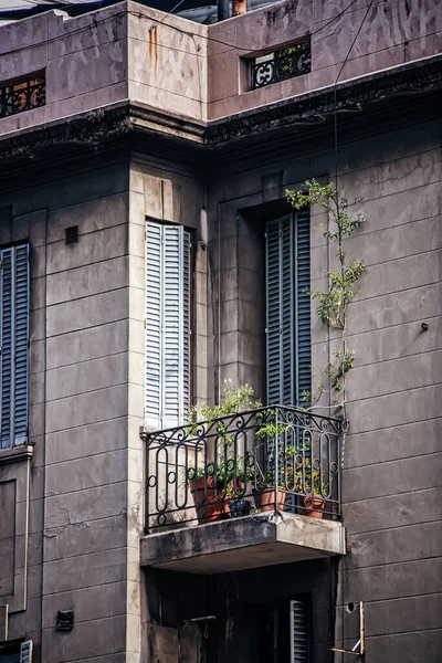 Detalle Fachada Del Antiguo Edificio Histórico —  Fotos de Stock