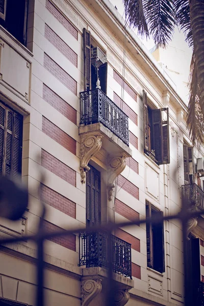 Fachada Antigo Edifício Histórico — Fotografia de Stock