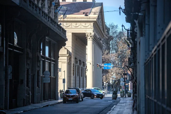 Тихая Улица Буэнос Айресе — стоковое фото