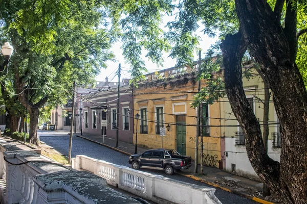 Uma Rua Tranquila Buenos Aires — Fotografia de Stock