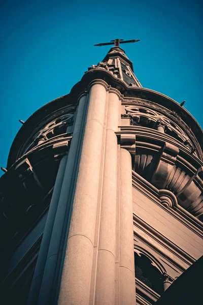 Detalle Fachada Del Antiguo Edificio Histórico — Foto de Stock