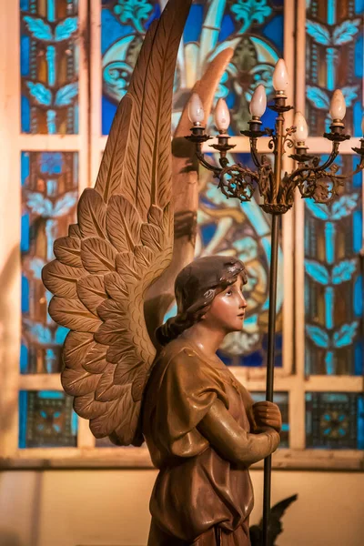 Estatua Iglesia Buenos Aires Argentina —  Fotos de Stock