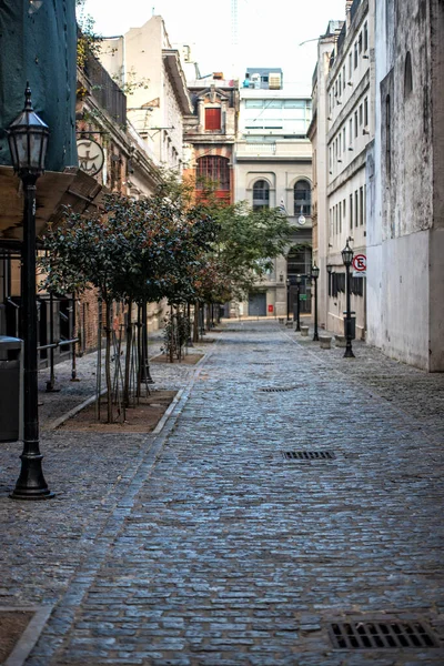 Uma Rua Tranquila Buenos Aires — Fotografia de Stock