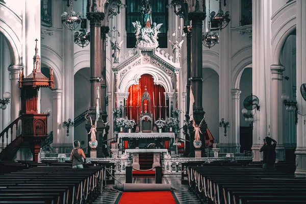 Όμορφη Εσωτερική Λεπτομέρεια Του Καθεδρικού Ναού — Φωτογραφία Αρχείου