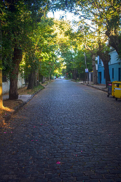 A quiet street in Buenos Aires