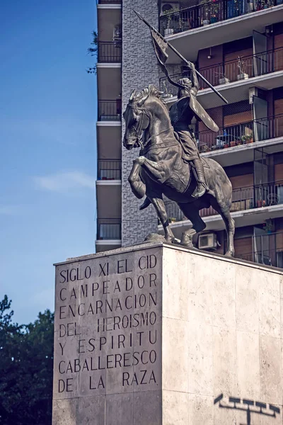 Statue City Buenos Aires Argentina — Zdjęcie stockowe