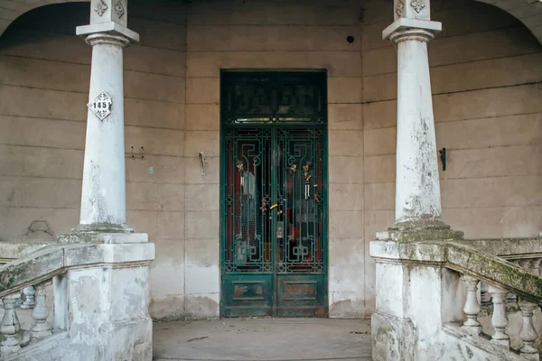 Puerta Madera Vieja Buenos Aires — Foto de Stock