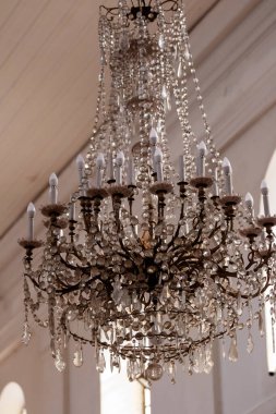 Buenos Aires 'te eski bir avize.