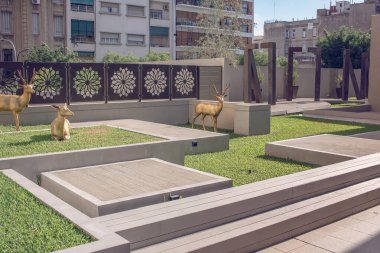 Buenos Aires 'teki Garden' ın manzarası.