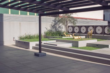 Buenos Aires 'teki Garden' ın manzarası.